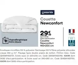 BUT Couette Newconfort offre