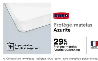 BUT DODO Protège-matelas Azurite offre