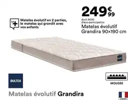 BUT Matelas évolutif Grandira offre