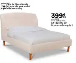 BUT Lit Bouclette Marquis 2 offre