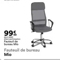 BUT Fauteuil de bureau Mio offre