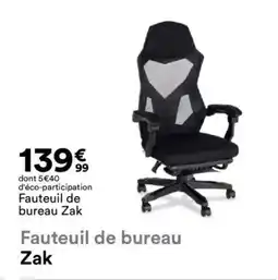 BUT Fauteuil de bureau Zak offre