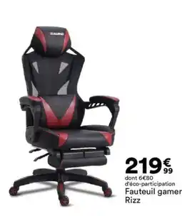 BUT Fauteuil gamer Rizz offre