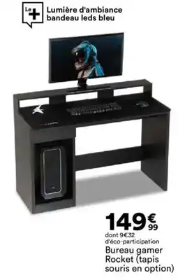 BUT Bureau gamer Rocket offre