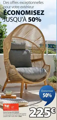 JYSK HALVREBENE Fauteuil lounge offre