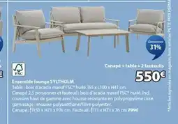JYSK SYLTHOLM Ensemble lounge offre
