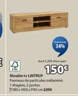 JYSK LINTRUP Meuble Tv offre