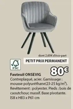 JYSK ONSEVIG Fauteuil offre