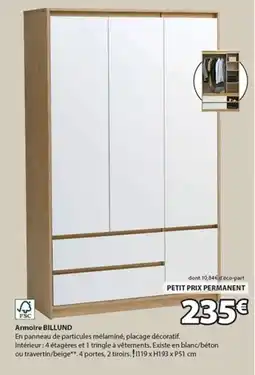 JYSK BILLUND Armoire offre