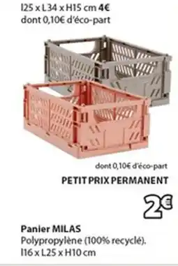 JYSK MILAS Panier offre