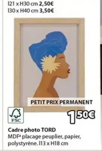 JYSK TORD Cadre photo offre