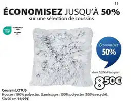 JYSK LOTUS Coussin offre