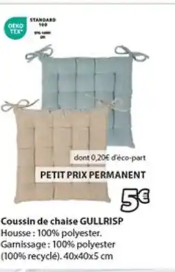 JYSK GULLRISP Coussin de chaise offre