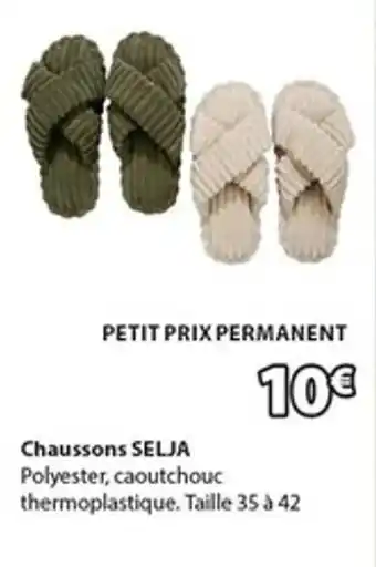 JYSK SELJA Chaussons offre