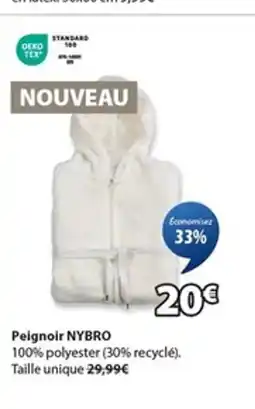 JYSK NYBRO Peignoir offre