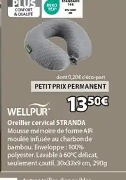 JYSK STRANDA Oreiller cervical offre
