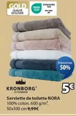 JYSK NORA Serviette de toilette offre