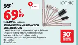 Auchan Sèche-cheveux multifonction 6 en 1 signature offre