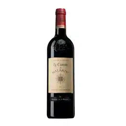 E.Leclerc Le Comte de Malartic, 2021 - Pessac-Léognan AOP - Rouge - 75 cl offre