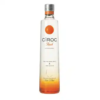 E.Leclerc Vodka Ciroc Pêche, 37,5 % vol. - 70 cl offre