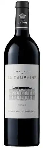 E.Leclerc Château de La Dauphine, 2021 - Fronsac AOP - Rouge - 75 cl offre