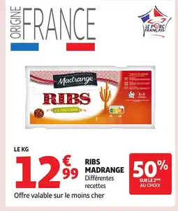 Auchan MADRANGE Ribs offre