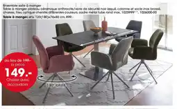Möbel Martin Chaise avec accoudoirs offre