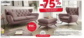 Möbel Martin Canapé 2,5 places, largeur offre