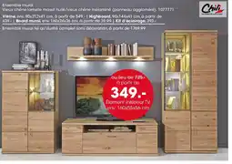 Möbel Martin Élément inférieur TV offre