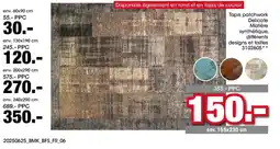 Möbel Martin Tapis patchwork Delicate Matière synthétique offre