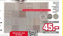 Möbel Martin Tapis tissé Provence Fibre offre