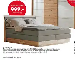 Möbel Martin Lit boxspring offre