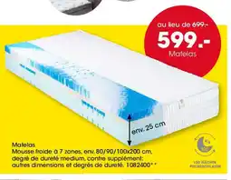Möbel Martin Matelas offre