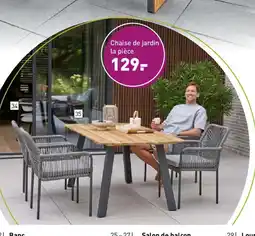 Möbel Martin Chaise de jardin offre