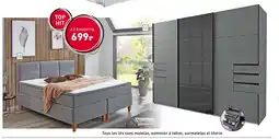 Möbel Martin Lit boxspring offre