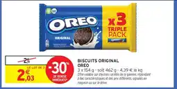 Intermarché Biscuits Original Oreo offre