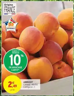 Intermarché Abricot offre