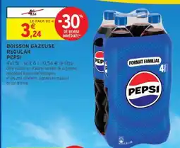 Intermarché Boisson Gazeuse Regular Pepsi offre