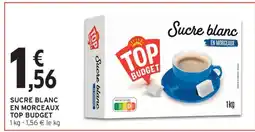 Intermarché Sucre blanc en morceaux Top Budget offre