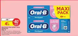 Intermarché Dentifrice Pro Expert Calm Sensation Oral B offre