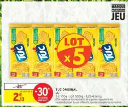 Intermarché TUC ORIGINAL LU offre