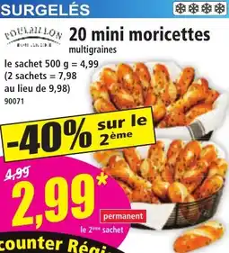 Norma POLAILLON 20 mini moricettes multigraines offre