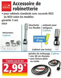 Norma Accessoire de robinetterie offre
