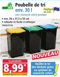 Norma Poubelle de tri env. offre