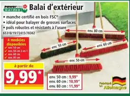 Norma Balai d'extérieur offre