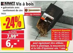 Norma KKRAFT Vis à bois offre