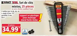Norma KRAFT XXL Set de clés mixtes, offre