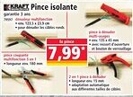 Norma KRAFT Pince isolante offre