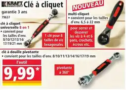 Norma KRAET Clé à cliquet offre