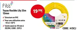 Screwfix FITT Tuyau flexible Lily 25m 15mm offre